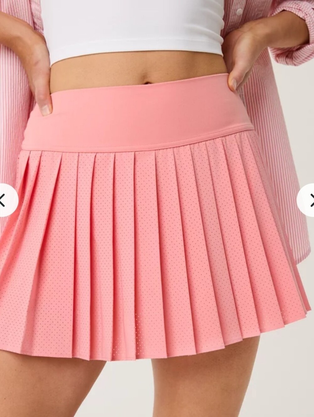12. OFFLINE By Aerie- Keep It Cool Pleated Skort